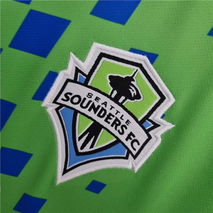 Seattle Sounders FC 22/23 Soccer Jersey Home Green Soccer Shirt - Click Image to Close